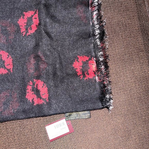 CASHMERE SILK handmade scarf - Picture 4 of 5